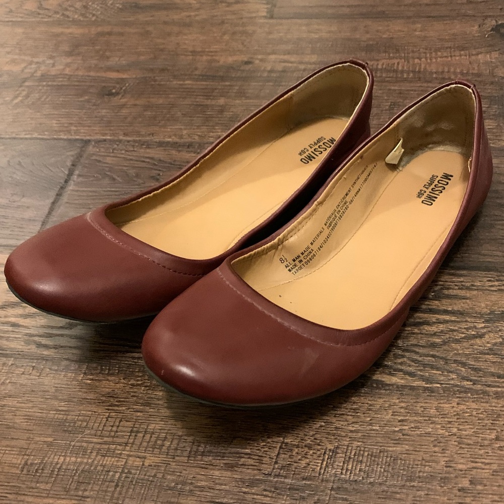 Mossimo Brick Red Flats